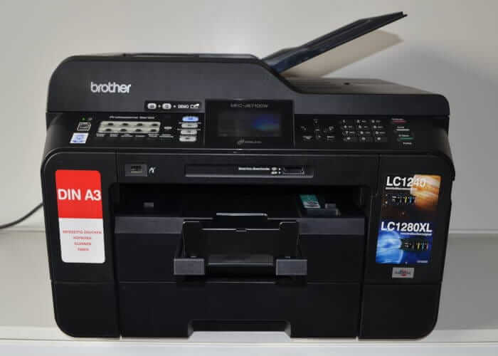 a3 brother scanner pro Brother A3 Drucker im TGA Planungsbüro